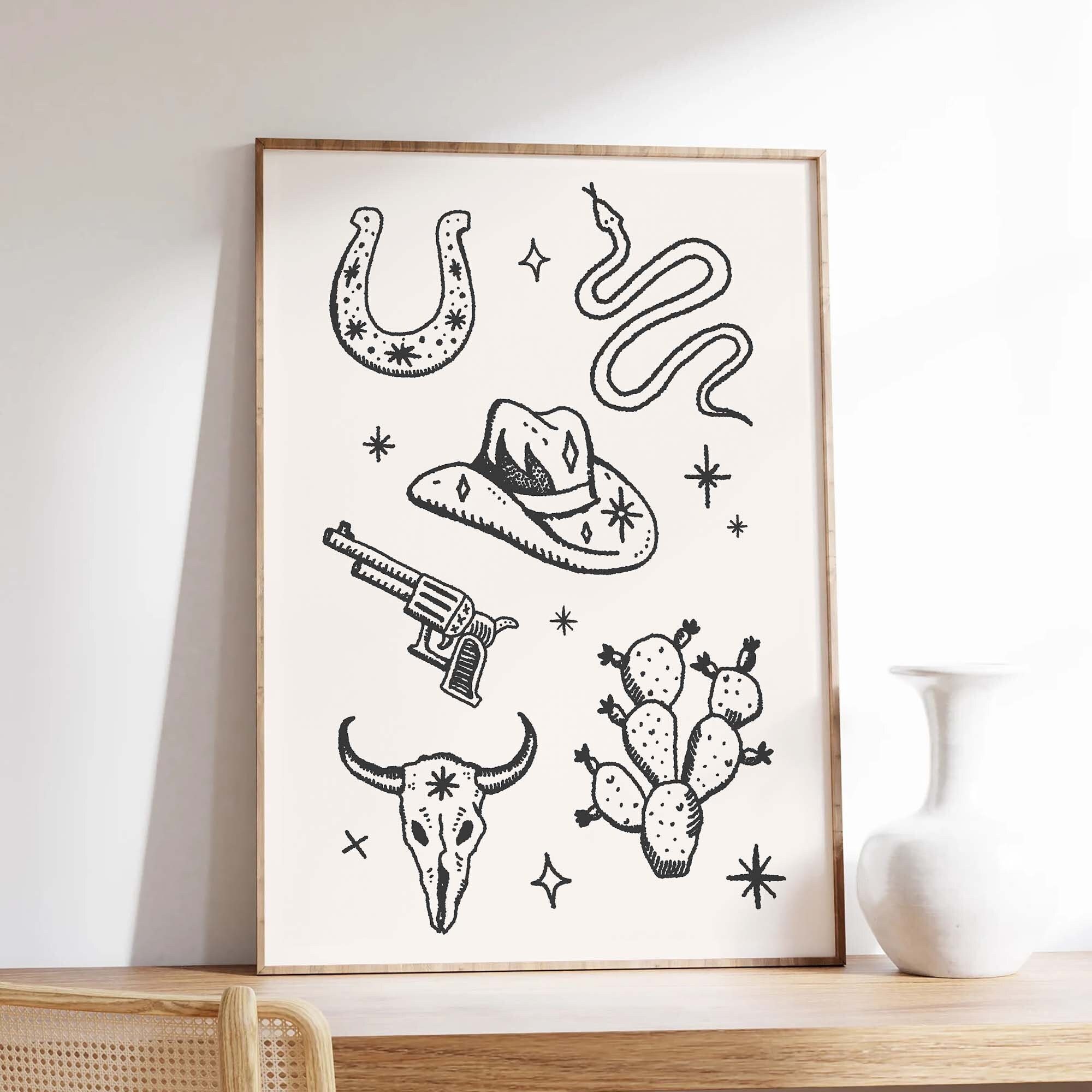 Western Print
