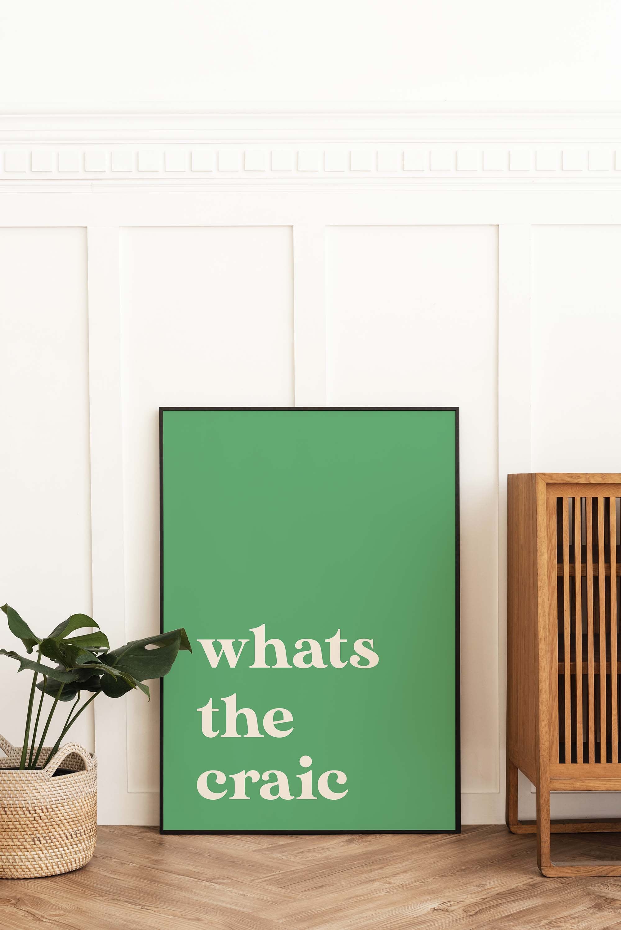 Whats the Craic Print - Image 5