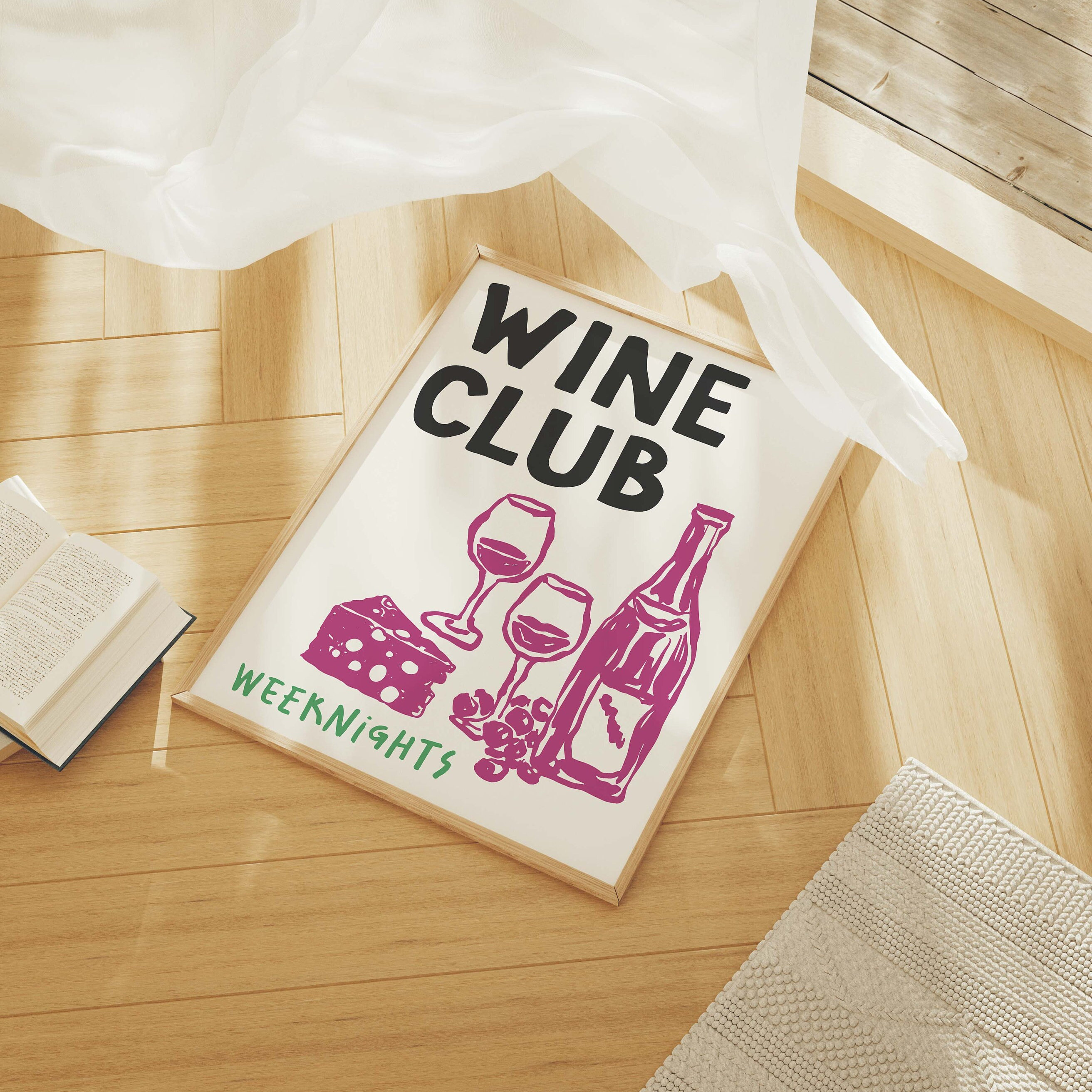 Wine Club Print - Image 3