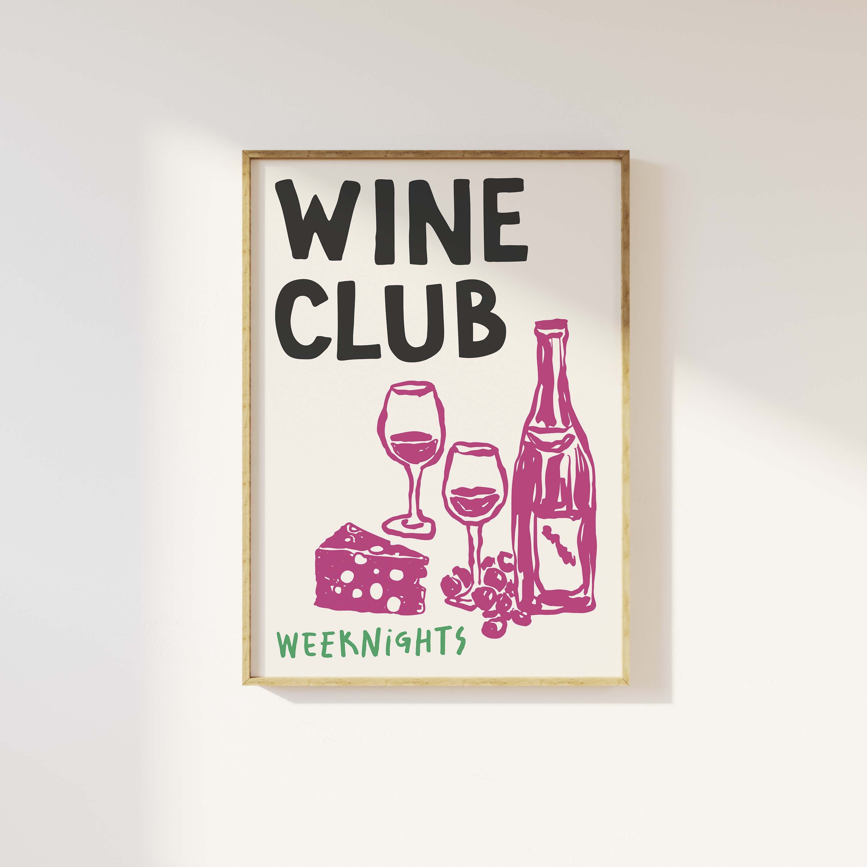 Wine Club Print - Image 4