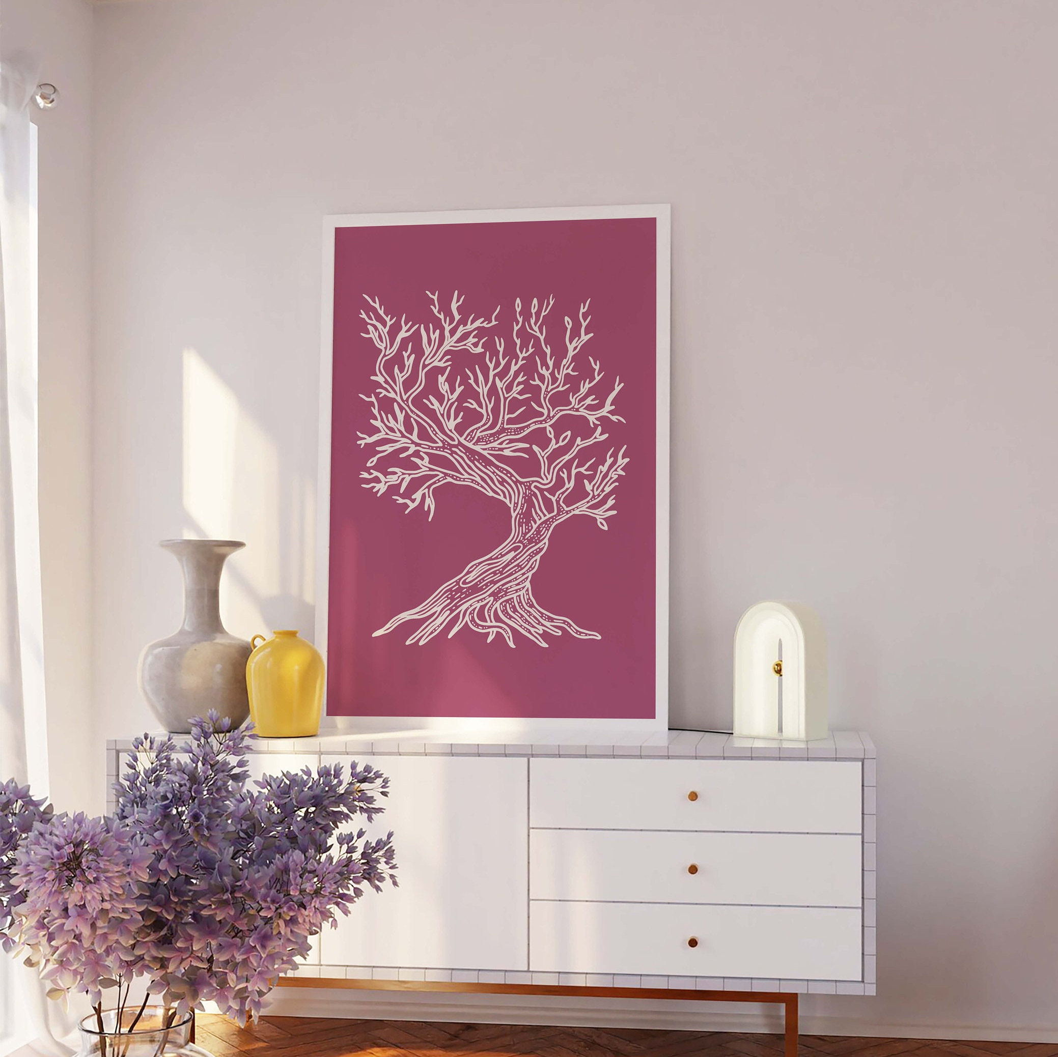 Winter Tree Print - Image 3