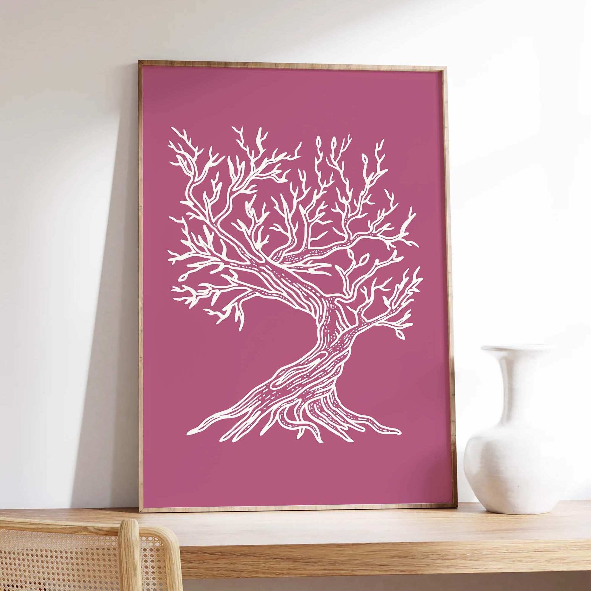 Winter Tree Print - Image 4