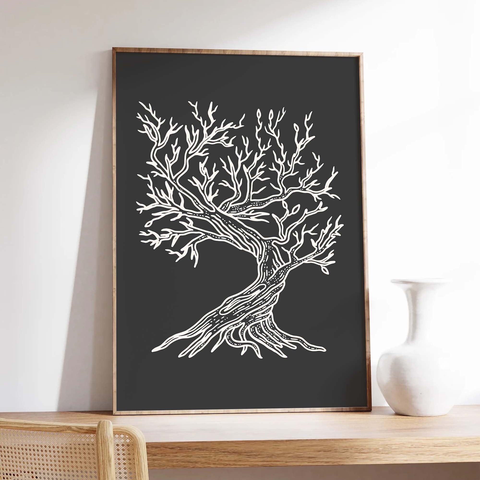 Winter Tree Print - Image 3