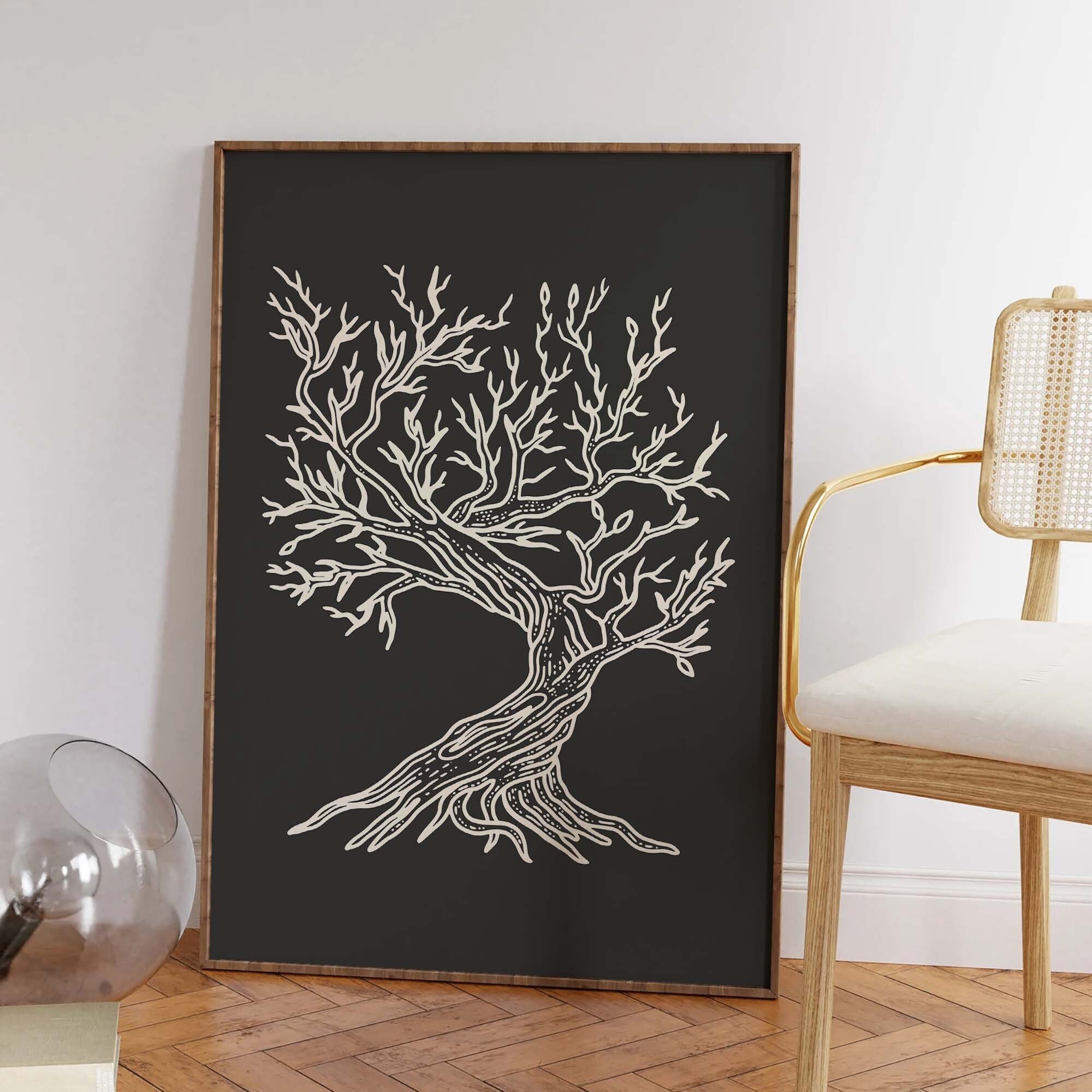 Winter Tree Print - Image 5