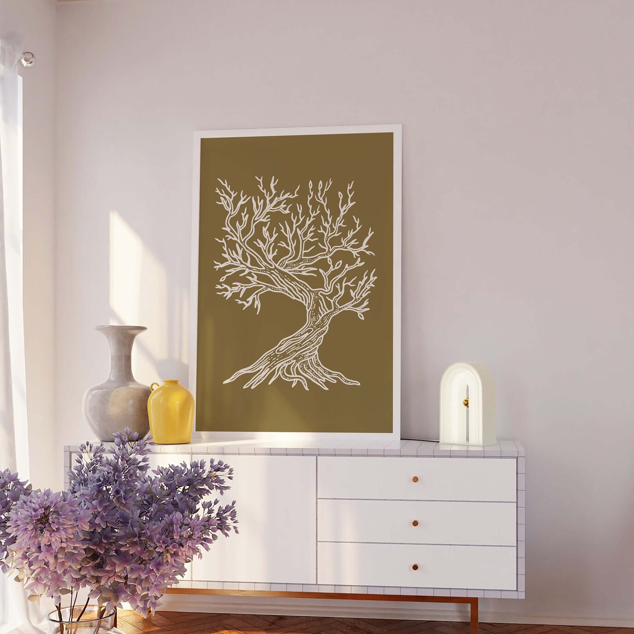 Winter Tree Print - Image 2
