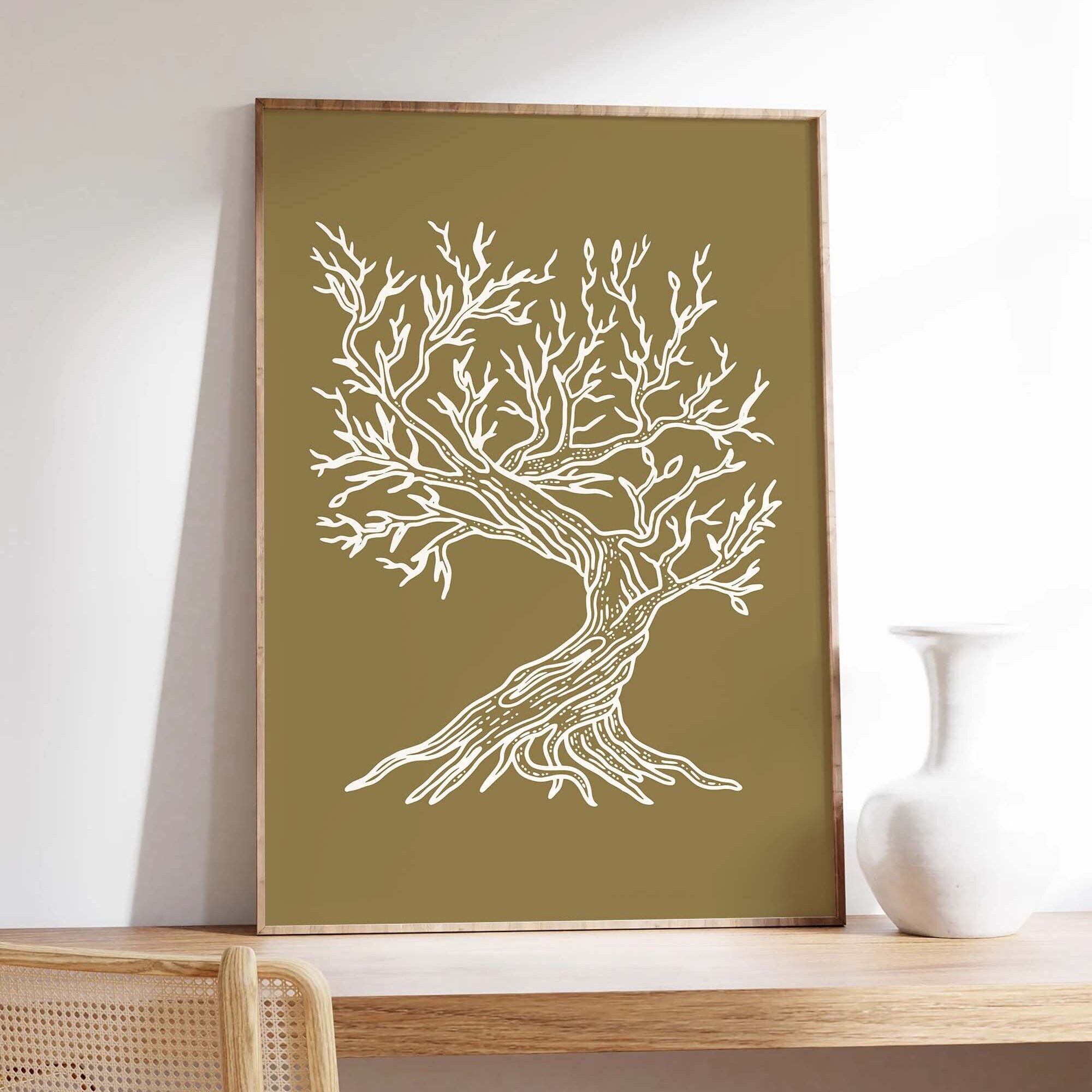 Winter Tree Print - Image 4
