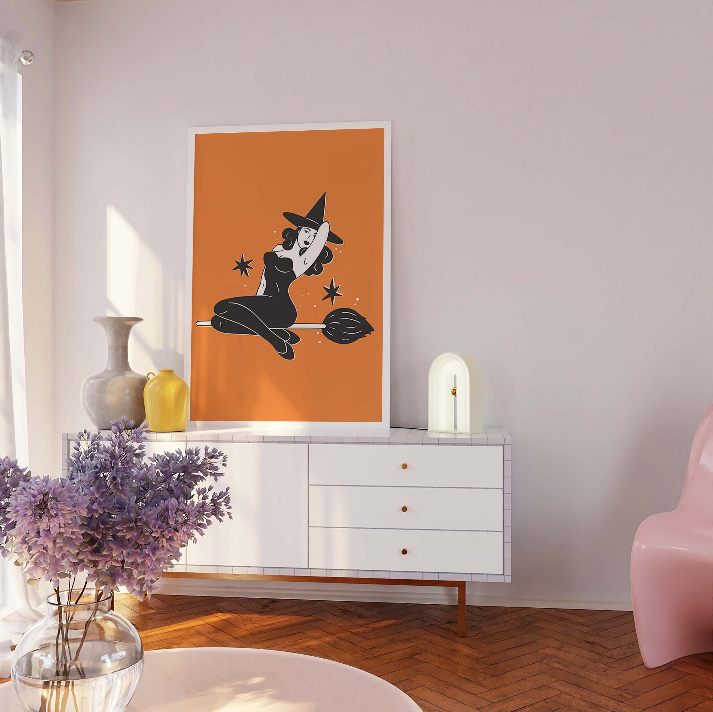 Witch Pinup Print