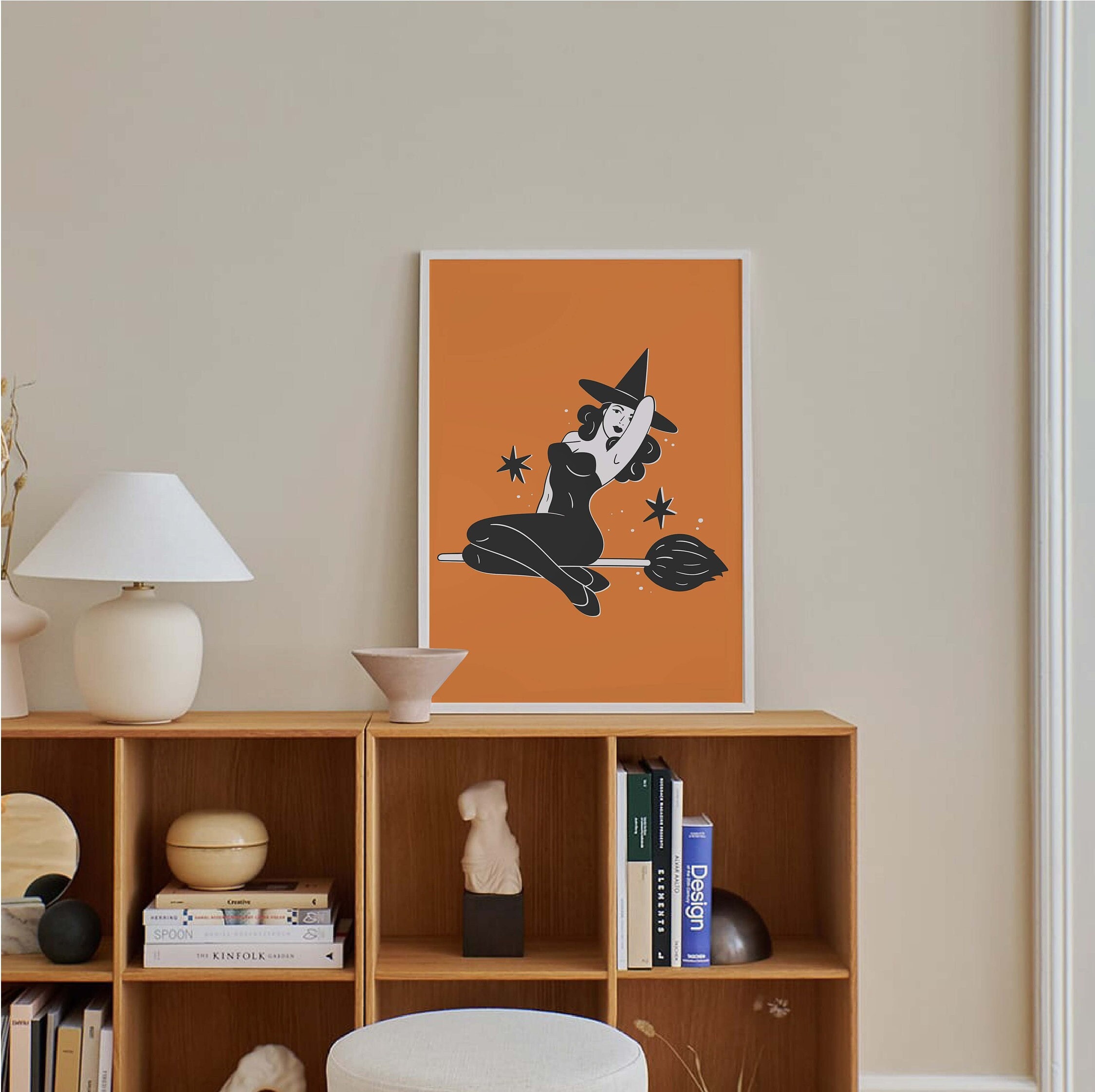 Witch Pinup Print - Image 2