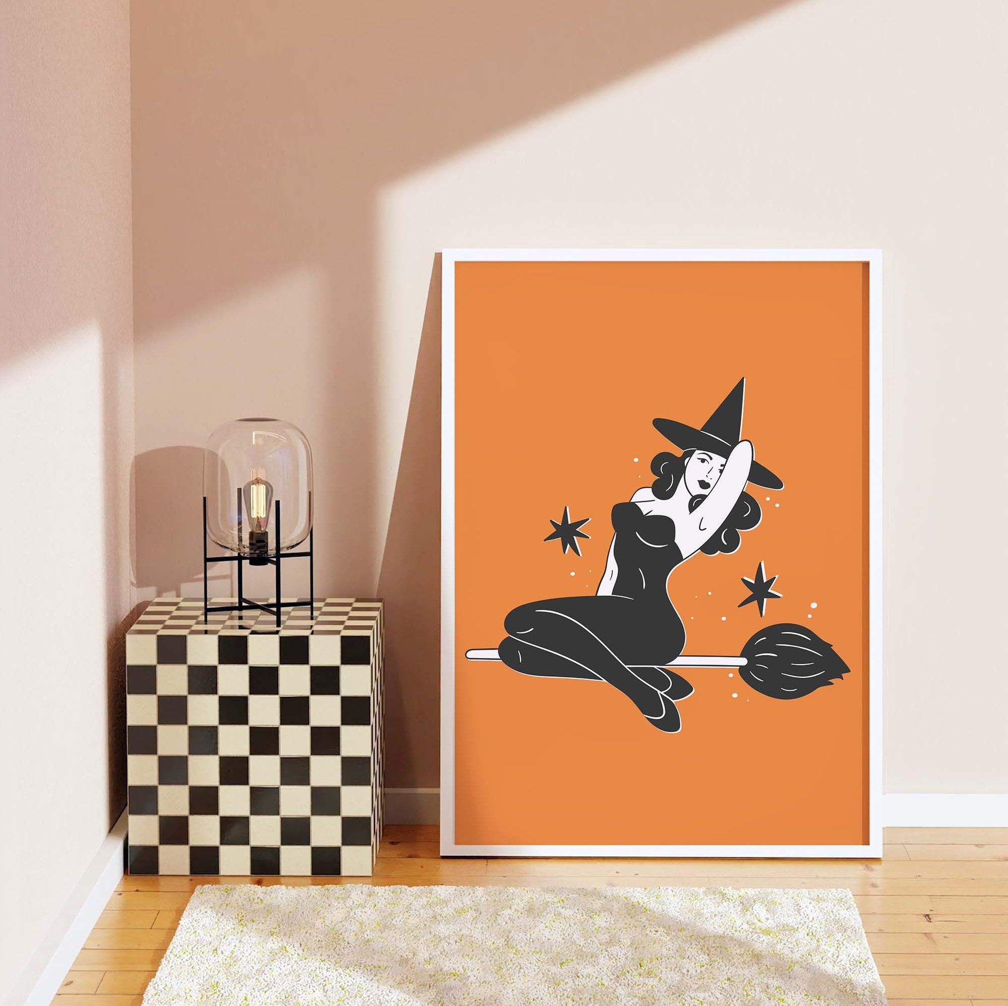 Witch Pinup Print - Image 3
