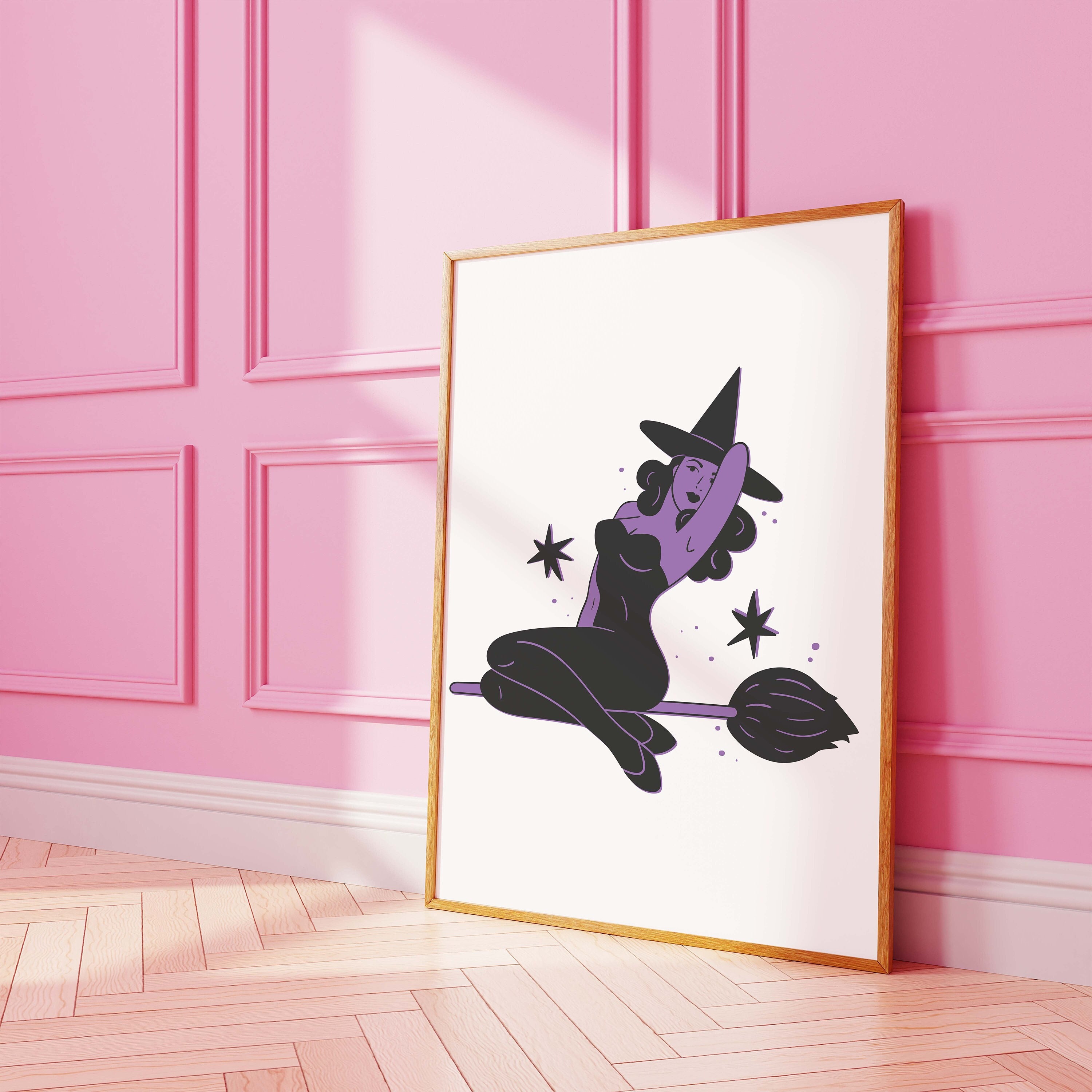 Witch Pinup Print