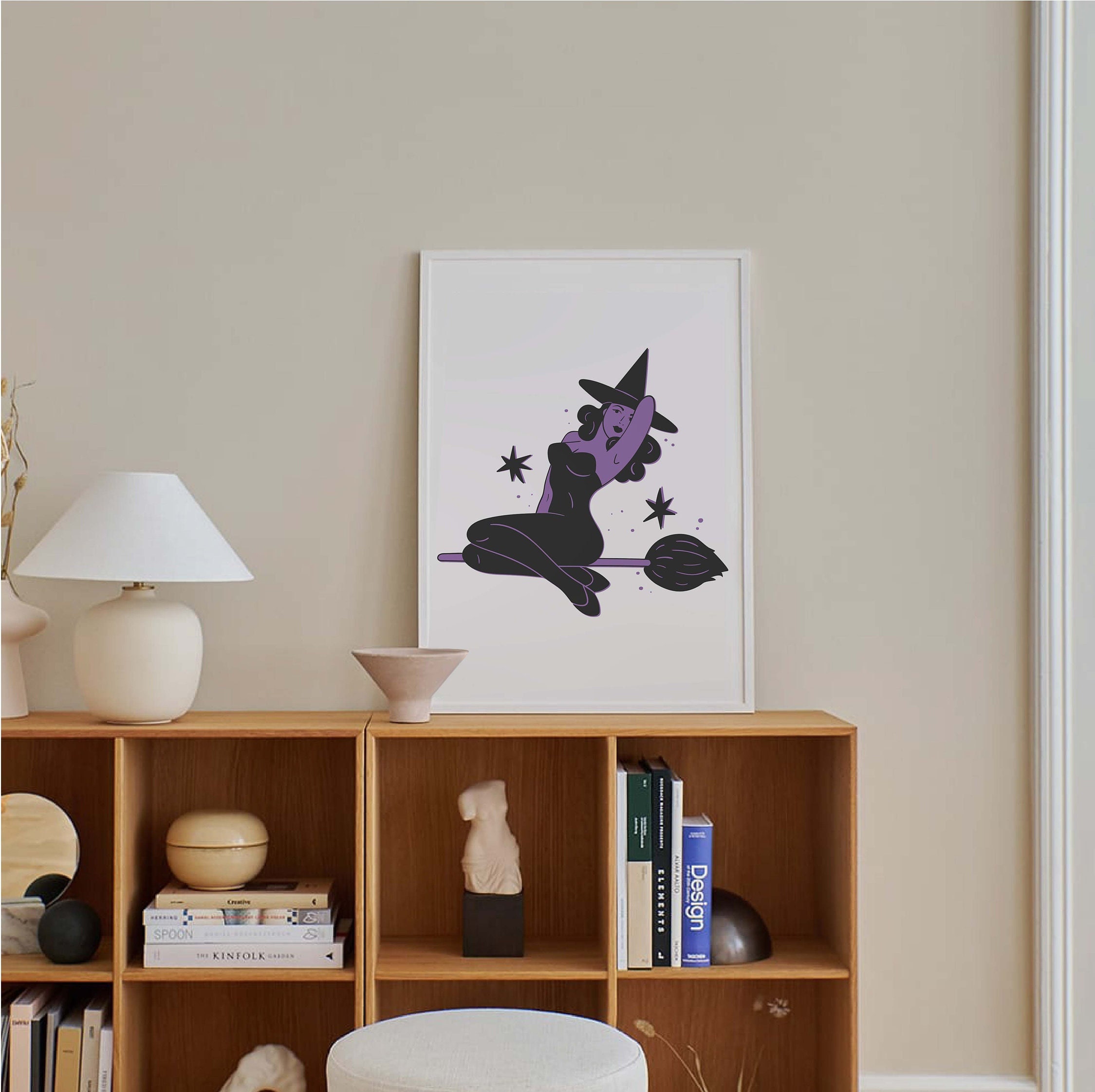Witch Pinup Print - Image 2