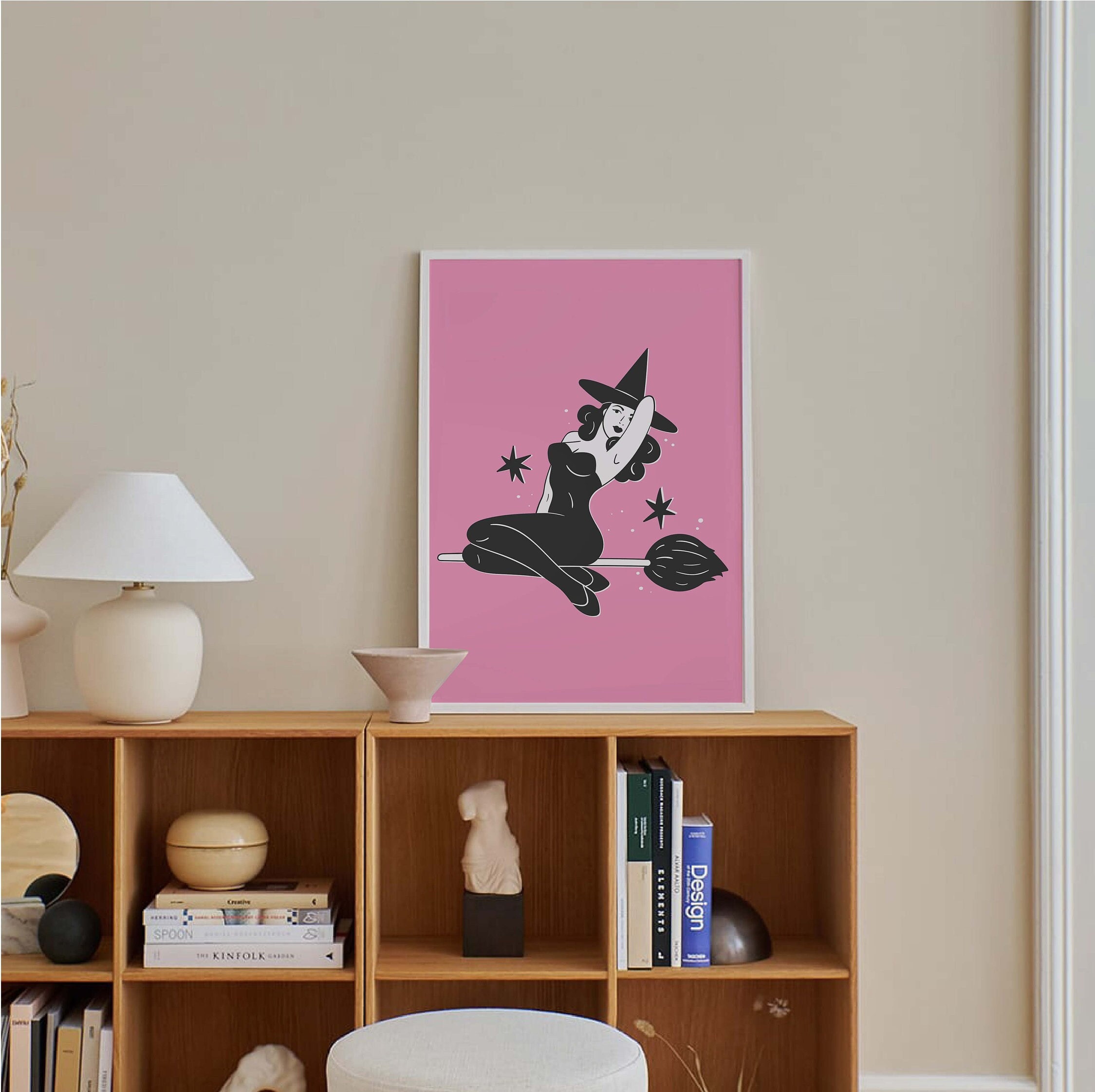Witch Pinup Print - Image 3