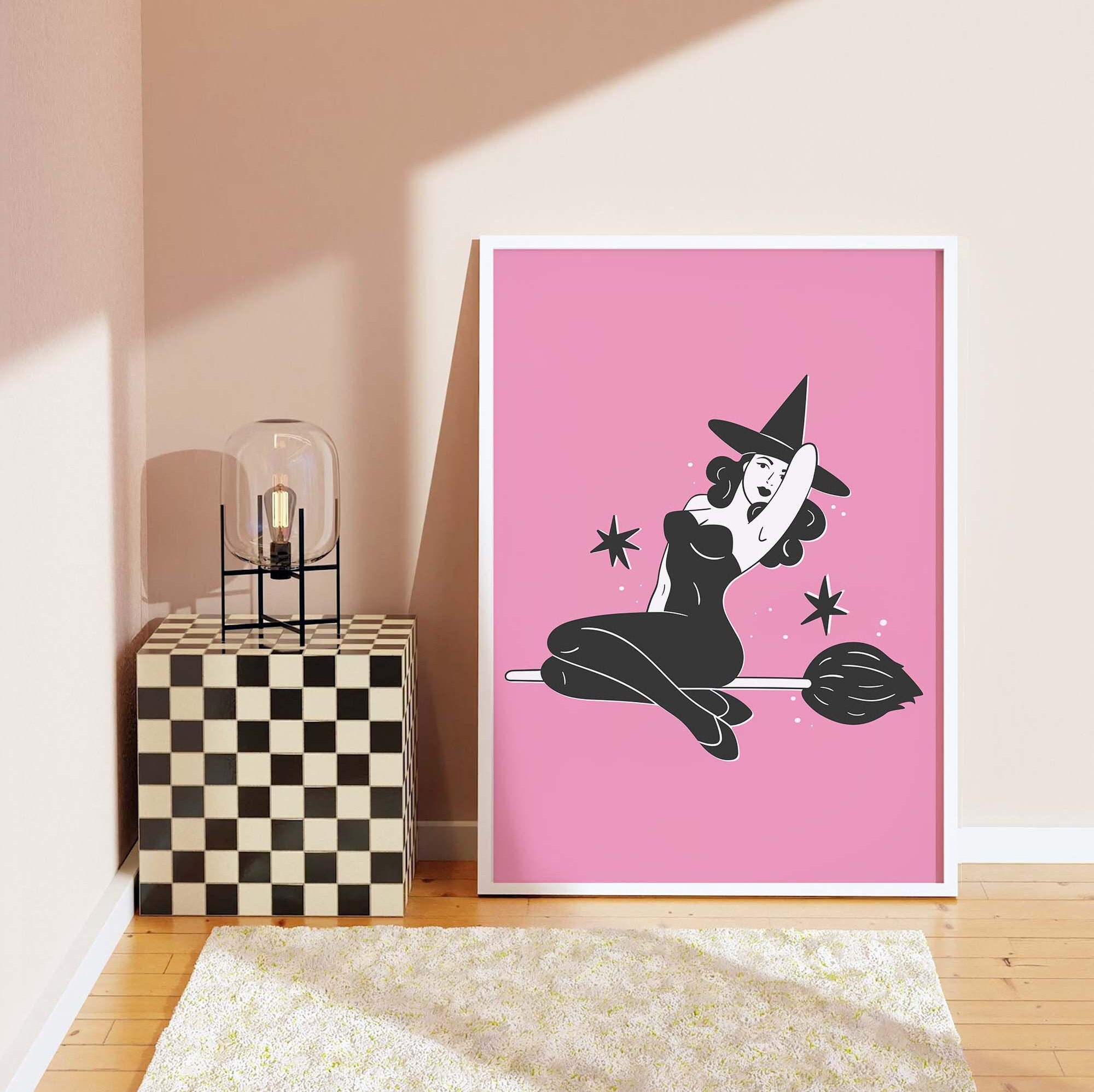 Witch Pinup Print - Image 4