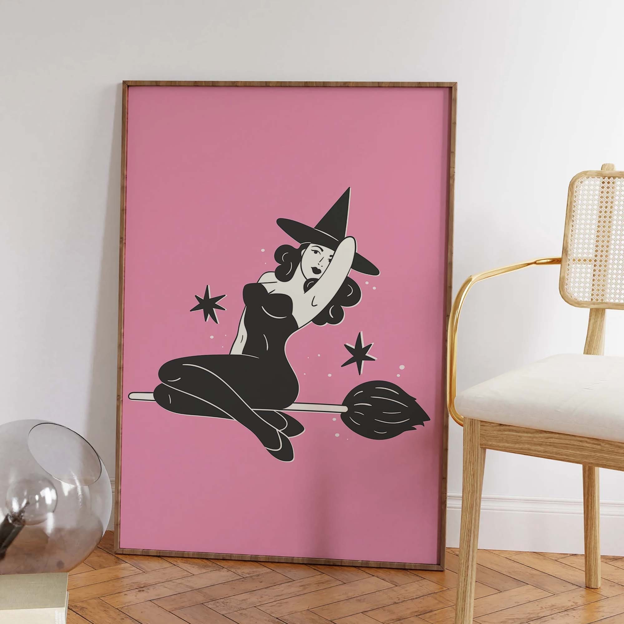 Witch Pinup Print - Image 5