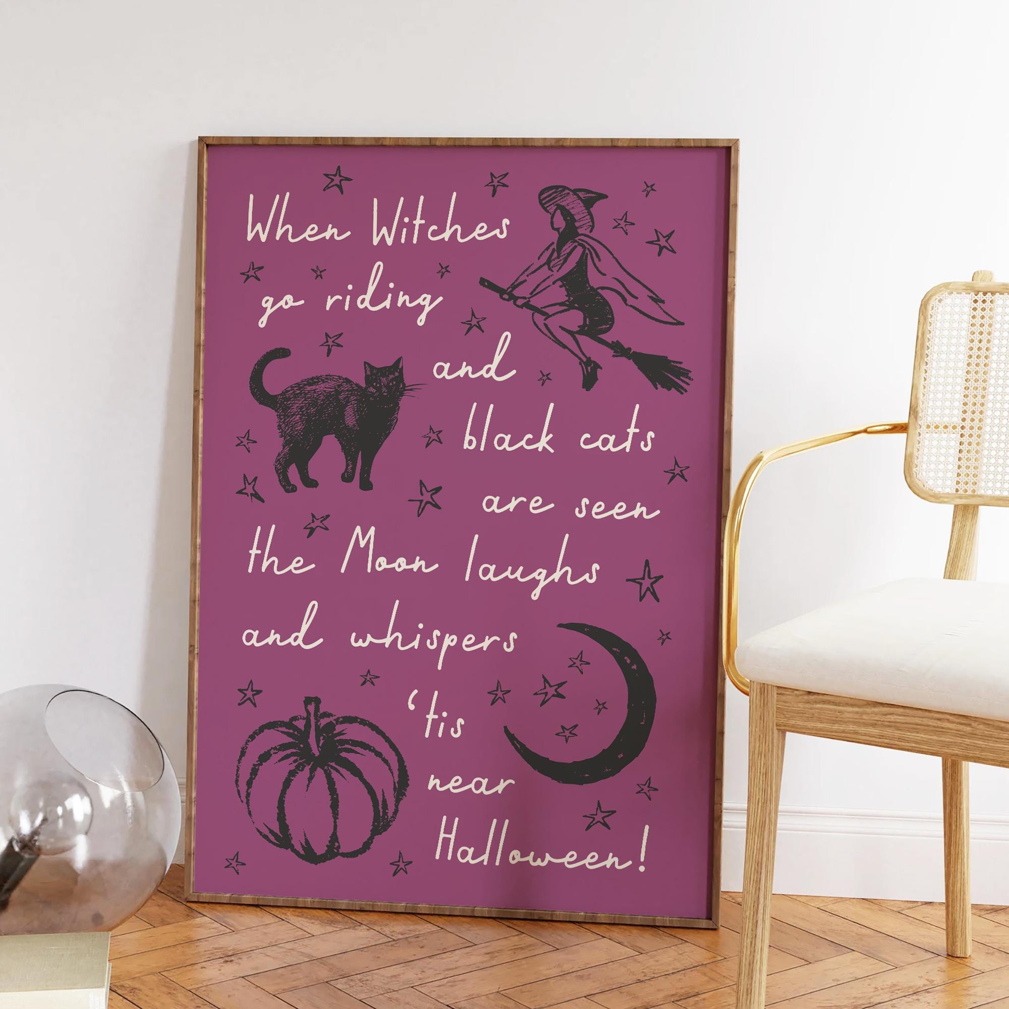 Witches Poem Print - Image 4