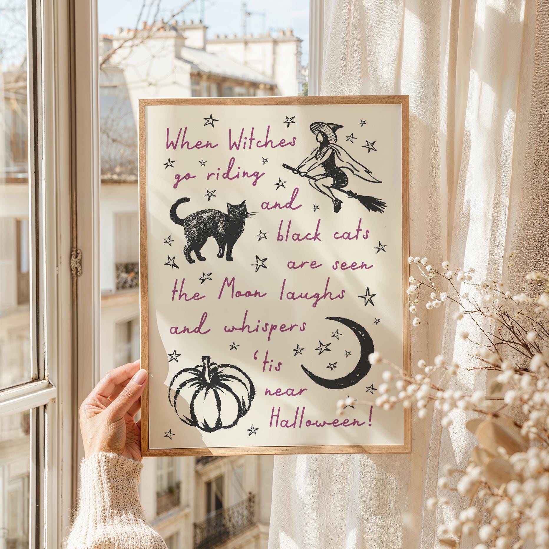 Witches Poem Print - Image 4