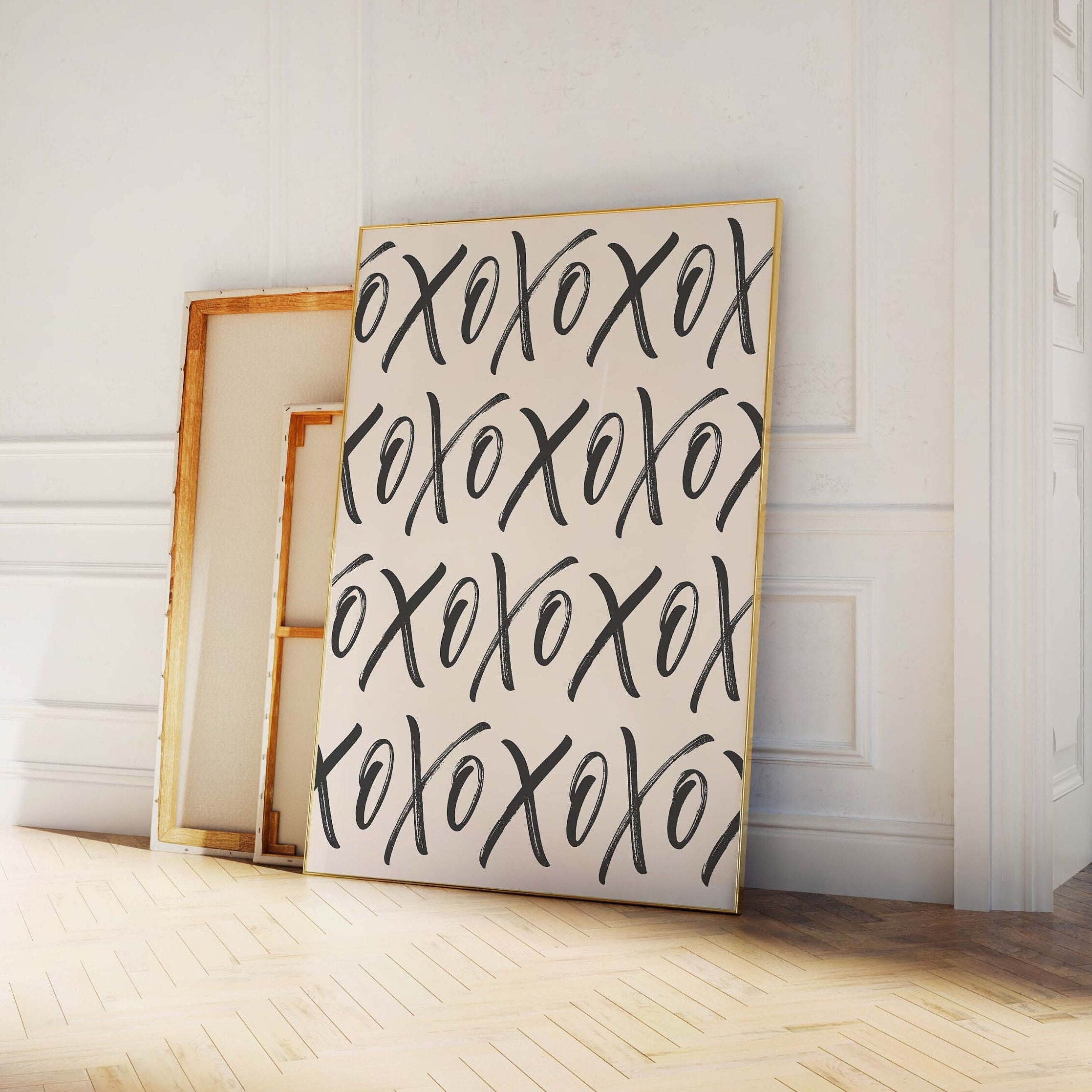 XOXO Script Print