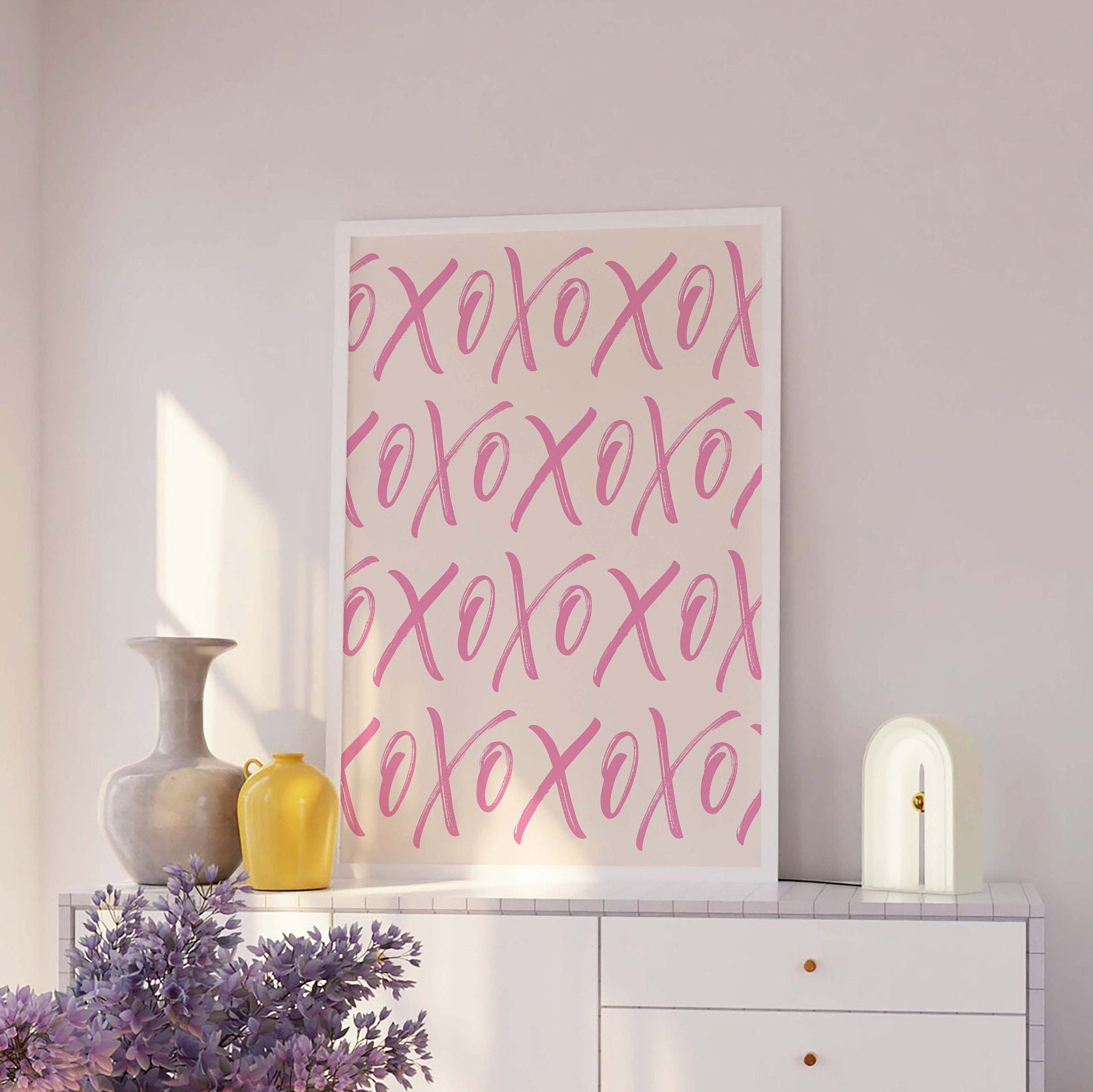 XOXO Script Print - Image 4
