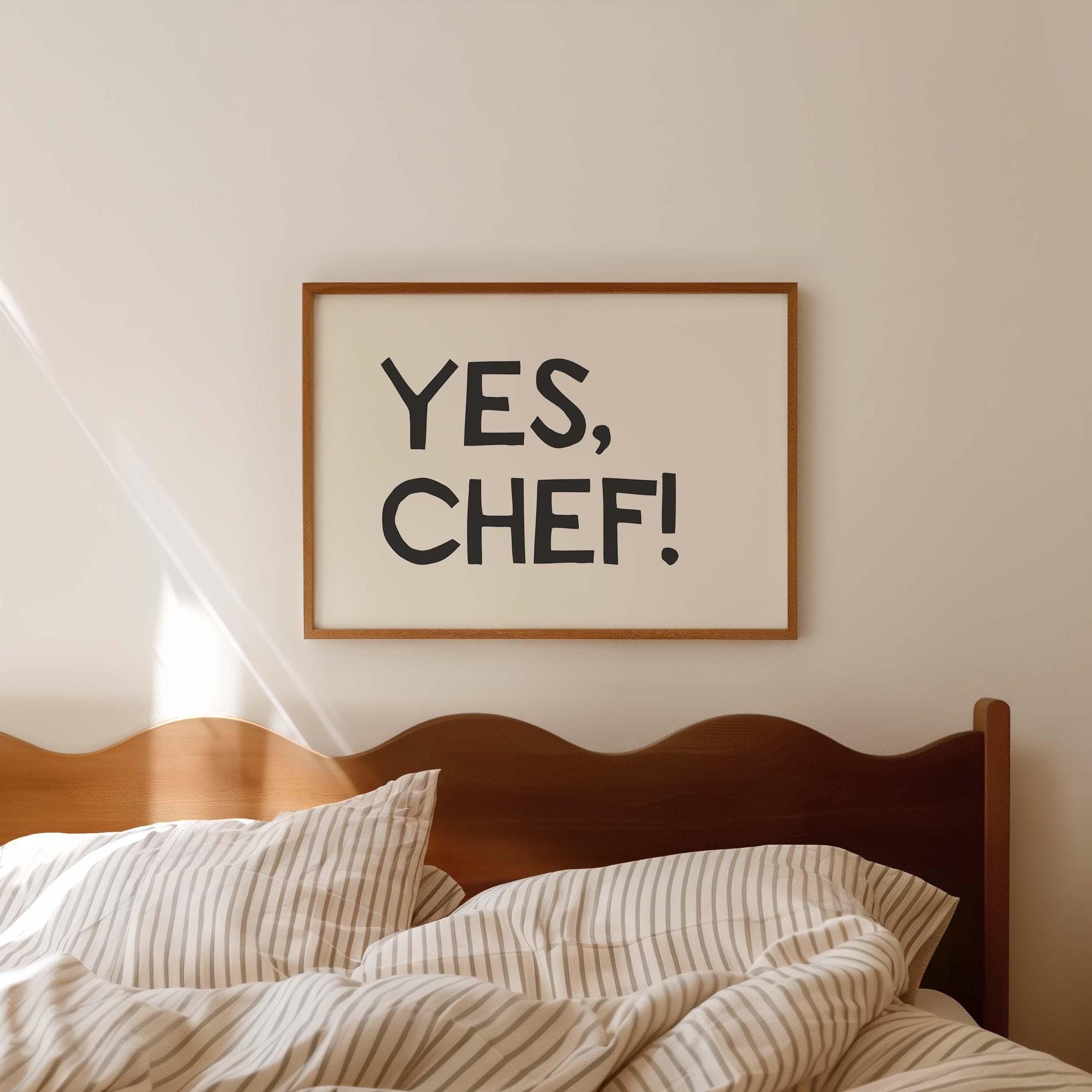 Yes Chef Print