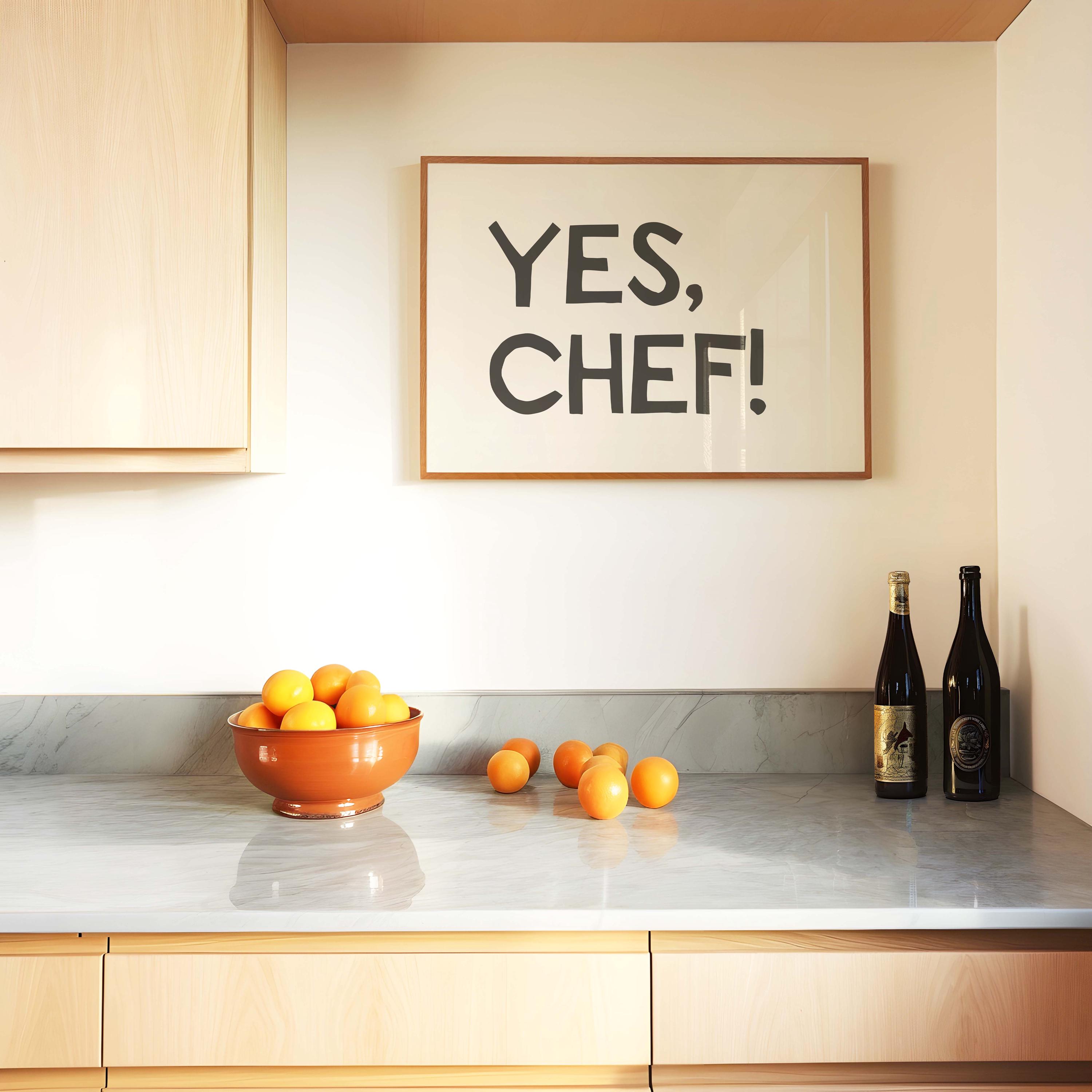 Yes Chef Print - Image 5